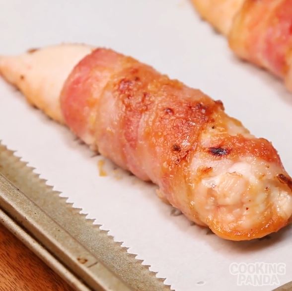 Bacon-Wrapped Chicken Strips