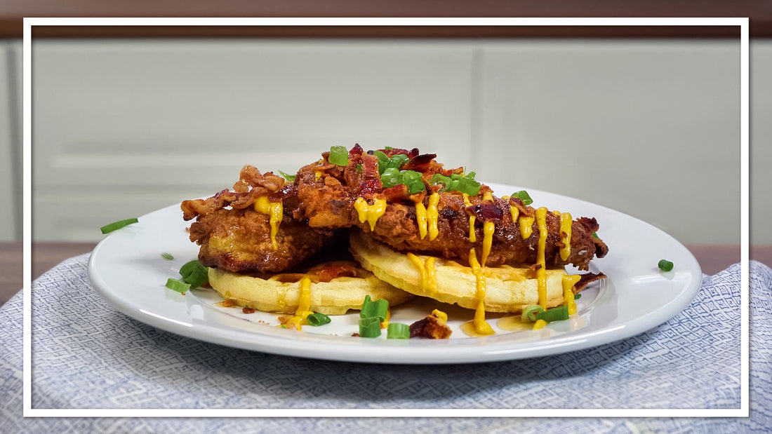 Crispy Chicken and Waffles