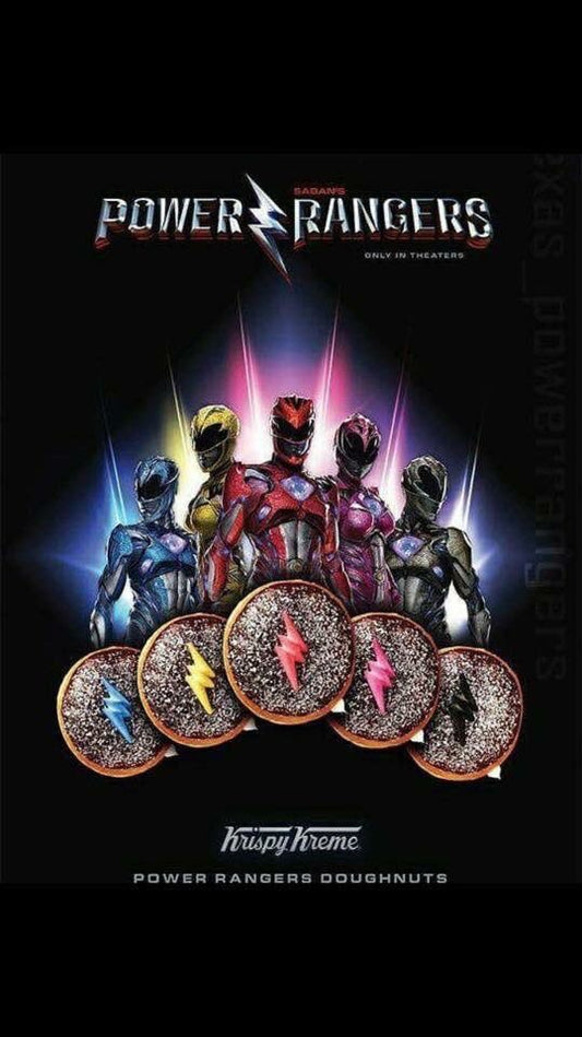 Krispy Kreme Debuts Power Ranger Donuts! (Photo)