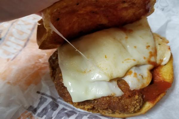 Burger King's Chicken Parm Sandwich||Burger King's Chicken