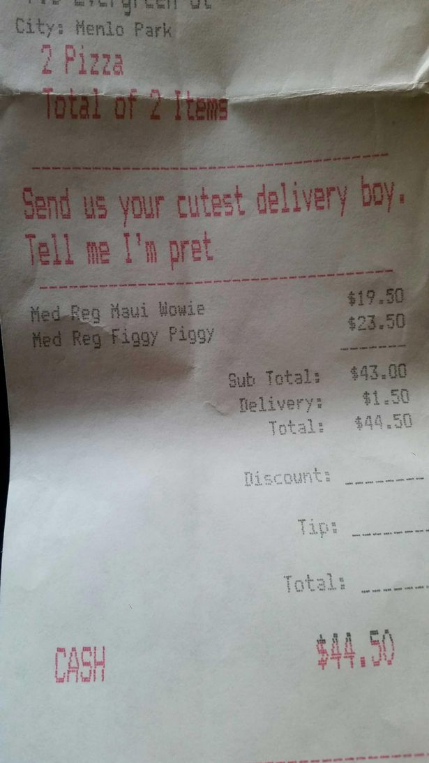 Pizza Delivery Boy Gets Odd