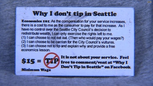 Why i don't tip in Seattle