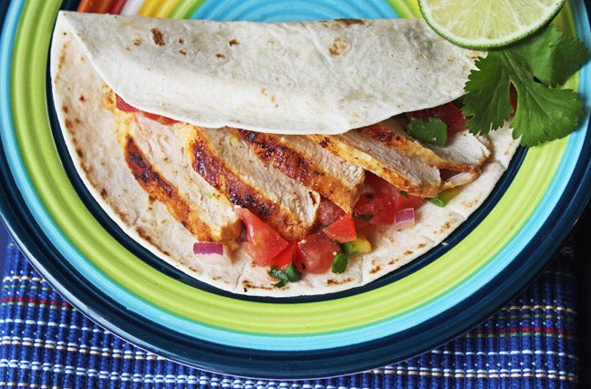 Chicken Tacos||Healthy-Chipotle-Chorizo-Chicken-Tacos||Caribbean-Tacos-Recipe||Flying-Pig-smoked-chicken-taco