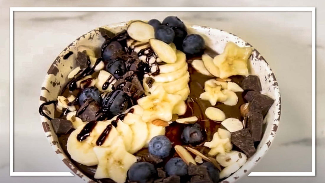 Mocha Smoothie Bowl||Mocha Smoothie Bowl