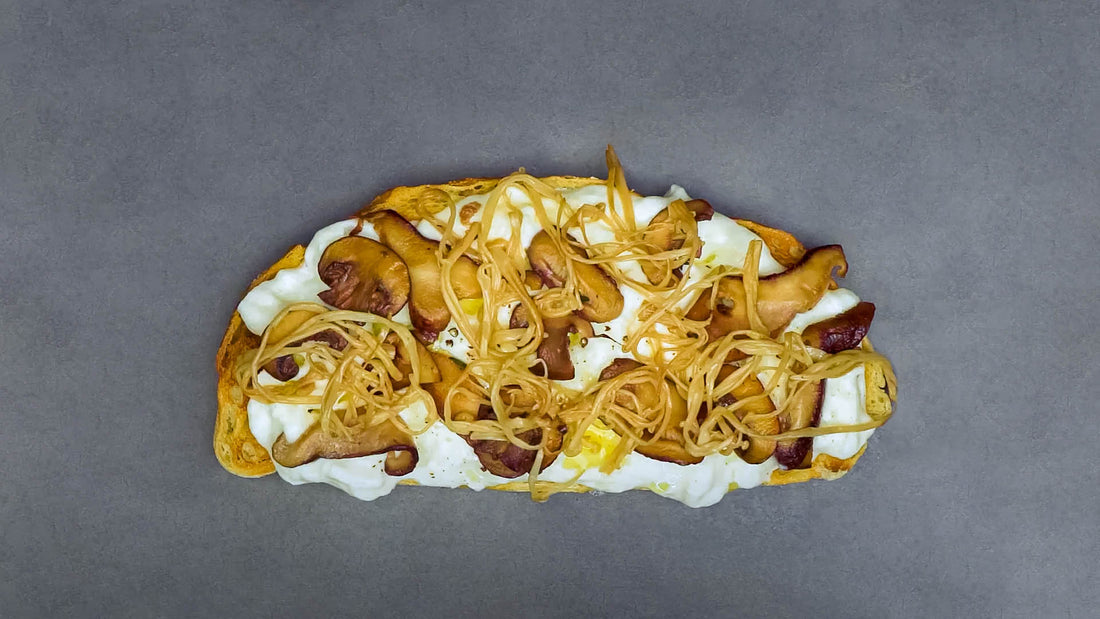 Mushroom & Burrata Toast