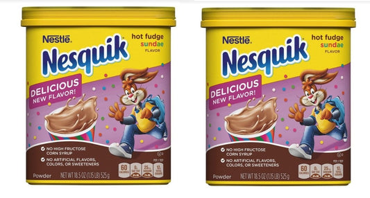 Your Childhood Self is Going to Love Nesquik’s Hot Fudge Sundae Chocolate Milk Powder