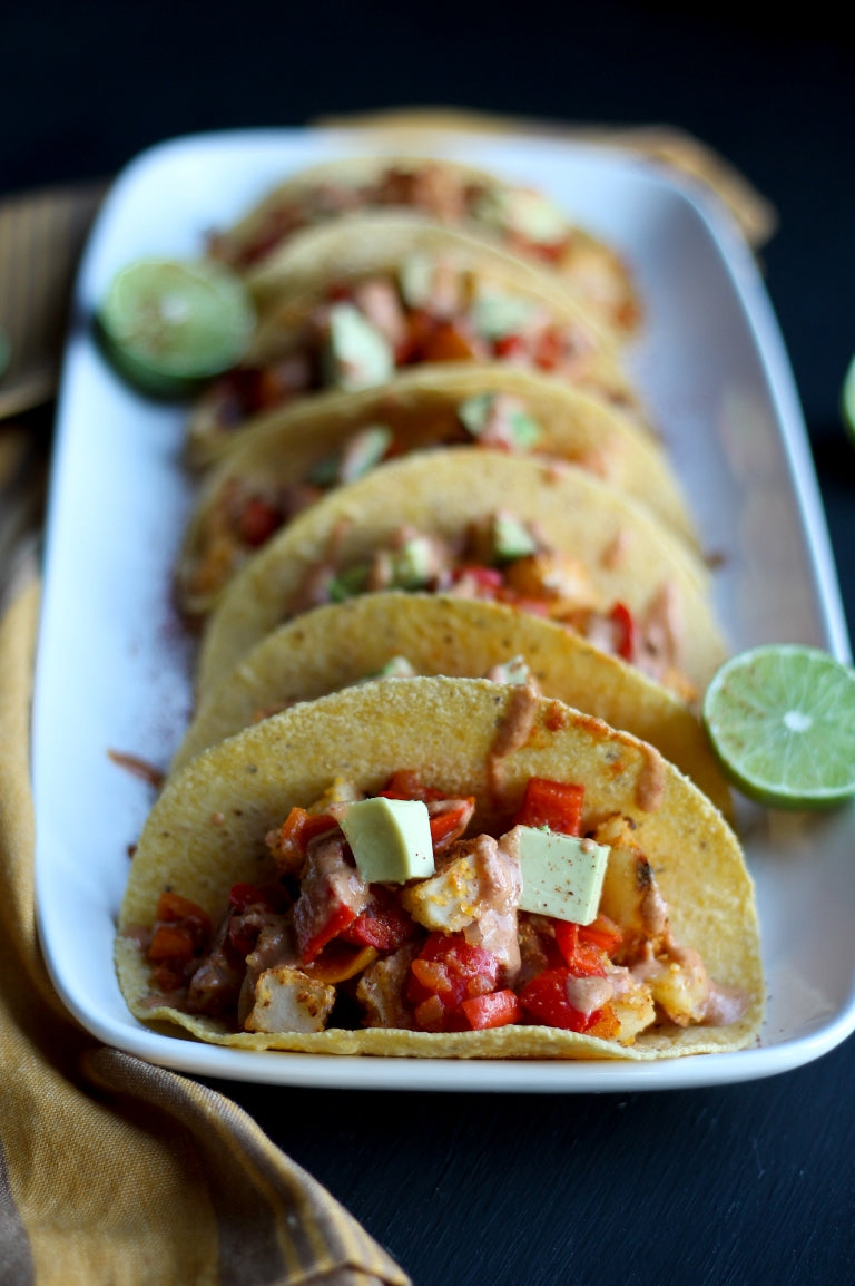 cornmealcrusttacos||7 Vegetarian Tacos So Good You Won't Even Miss The Meat (Recipes)||7 Vegetarian Tacos So Good You Won't Even Miss The Meat (Recipes)||7 Vegetarian Tacos So Good You Won't Even Miss The Meat (Recipes)||WellandFul||One-tray-Bean-Tacos